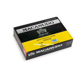 Caixa Vazia - Macanudo Black Robusto