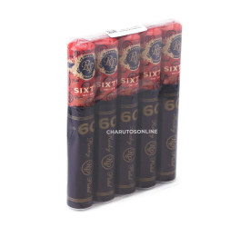 Charuto Rocky Patel Sixty 60 Toro Deluxe Tubo - Maço com 5