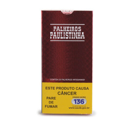 Palheiro Paulistinha Cereja Ice - Maço com 20
