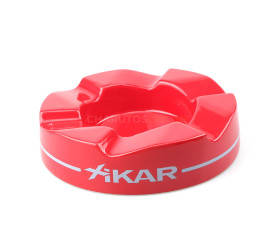 Cinzeiro para 5 Charutos Xikar Wave - Vermelho