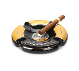 Cinzeiro para 4 Charutos Cohiba - Maduro Preto