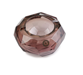 Cinzeiro Cristal di Murano By Thomas Ziemer TNA01 - Fumê