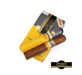 Charuto Cohiba Robusto Tubo - Petaca com 3