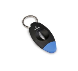 Cortador de Charutos Colibri Firebird Viper V-CUT - Preto e Azul