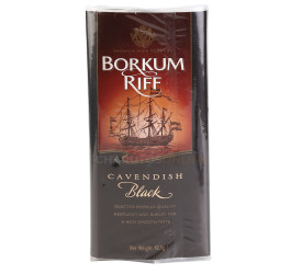 Fumo para Cachimbo Borkum Riff Black Cavendish - Pacote (42,5g)