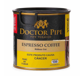 Fumo para Cachimbo Doctor Pipe Espresso Coffee - Lata (50g)