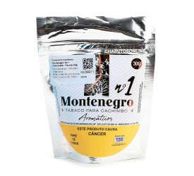 Fumo para Cachimbo Montenegro No. 1 (Chocolate) - Pacote (30g)