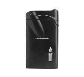 Isqueiro Maçarico Hit Slim Flame - Preto (1 Chama)