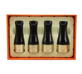 Kit com 4 Piteiras para Charuto Cohiba - Dourada