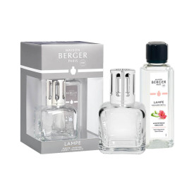 Kit Lampe Berger Glaçon Transparente com Fragrância Précioux Palissandre