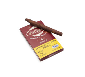 Charuto Le Cigar Puritos - Petaca com 6