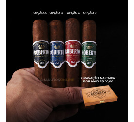 Charutos Personalizados Nacional Premium - Caixa com 10