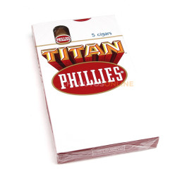 Charuto Phillies Titan Tradicional - Petaca com 5