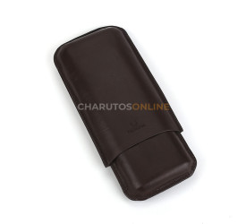 Porta 3 Charuto em Couro Nerone Classy - Marrom