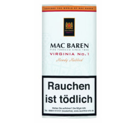 Fumo para Cachimbo Mac Baren Virginia No. 1 - Pacote (50g)