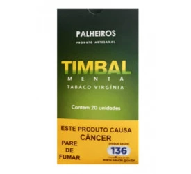 Palheiro Timbal Menta - Maço com 20