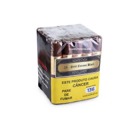 Charuto Bucanero's Black Petit Corona - Maço com 25