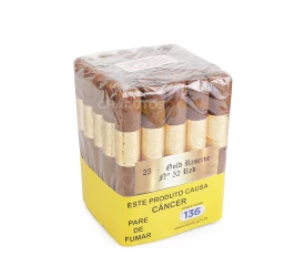 Charuto Bucanero's Gold Reserva 52 Black - Maço com 25