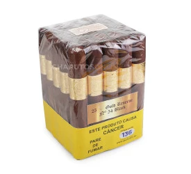 Charuto Bucanero's Gold Reserva 54 Black - Maço com 25