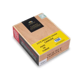 Caixa Vazia - Dannemann Double Corona Sto. Antonio Cx 24