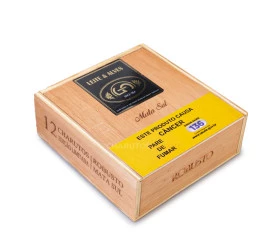 Caixa Vazia - Leite & Alves Robusto Mata Sul