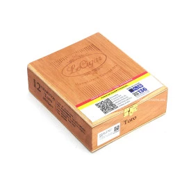 Caixa vazia - Le Cigar Toro Habano Equador - Caixa com 12