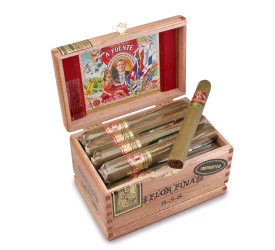 Charuto Arturo Fuente 858 Flor Fina Claro Candela - Caixa com 25