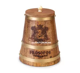 Charuto Diogenes Puentes Premium Filosofo (Ring 52) - Tonel com 15