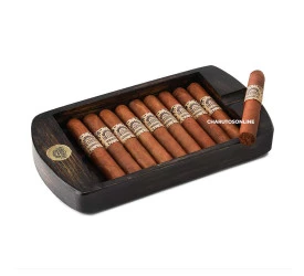 Charuto Grand Amazonia Robusto Yaguarete Ashtray Box com 10