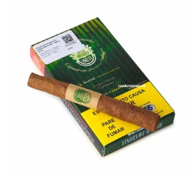 Charuto Grand Amazonia Ubázito Blend AMF - Petaca com 5