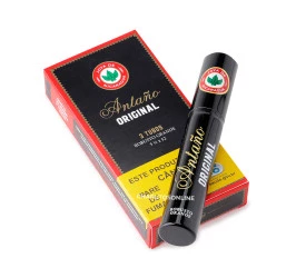 Charuto Joya de Nicaragua Antaño 1970 Robusto Grande Tubo - Petaca com 3