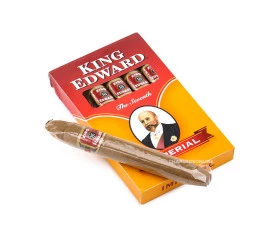 Charuto King Edward Imperial - Petaca com 5