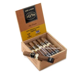 Charuto Leite & Alves Robusto Trip Tabaco Sítio Viração - Caixa com 12