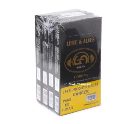 Charuto Leite & Alves SF Corona Longa - Display com 20