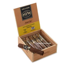 Charuto Leite & Alves Robusto Stalk Cut - Caixa com 12