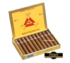 Charuto Montecristo No. 5 - Caixa com 10