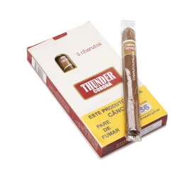 Charuto Thunder Tradicional - Petaca com 5
