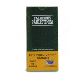 Palheiro Paulistinha Menta - Maço com 20
