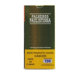 Palheiro Paulistinha Ouro - Maço com 20