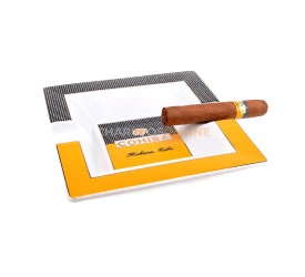 Cinzeiro de Cerâmica Cohiba Quadrado para 2 Charutos