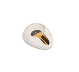 Cinzeiro de Ceramica Pequeno para 1 Charuto Cohiba - Branco