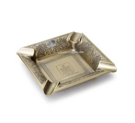 Cinzeiro de Metal Premium Hit JF-2004 - Ouro Velho