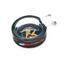 Cinzeiro de Vidro para Charuto - Smoking Hot