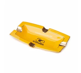 Cinzeiro para 4 Charutos Cohiba 50 Anos G424A - Amarelo