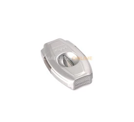 Cortador de Charutos Xikar VX2 de Metal (Corte em V) - Prata