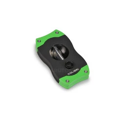 Cortador de Charutos Colibri V-CUT - Preto e Verde