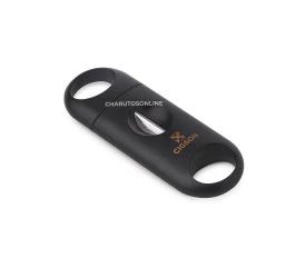 Cortador de Charutos Cigson de Plastico V-CUT - Preto