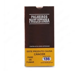 Palheiro Paulistinha Tradicional - Maço com 20