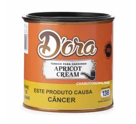 Fumo para Cachimbo D'Ora Apricot Cream - Lata (50g)