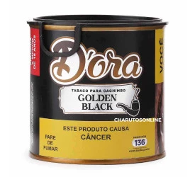 Fumo para Cachimbo D'Ora Golden Black - Lata (50g)
